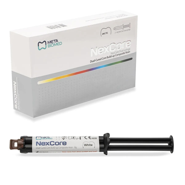 Meta Nexcore Dual Cured Core Build Up Composite Dental Material refil pack(single syring)