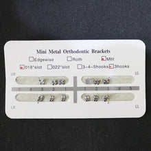 Dental Metal Brackets 3 3 UL Paper Packing (Magenta Series)