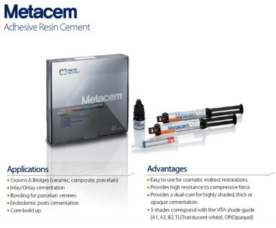 META Metacem Adhesive Resin Cement – Dentalmantraa