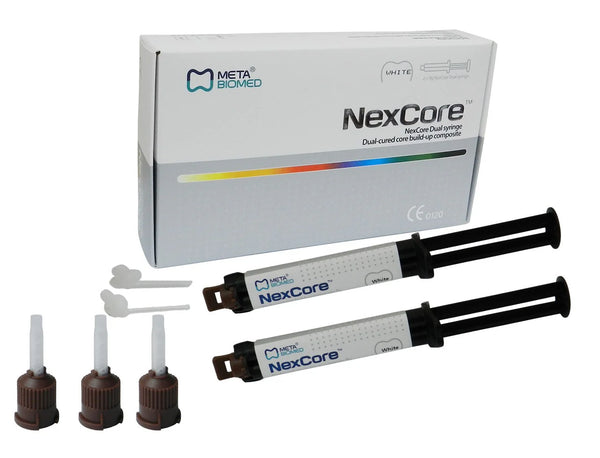 Meta Nexcore Dual Cured Core Build Up Composite Dental Material refil pack Buy Dental products Online DentalMyntra