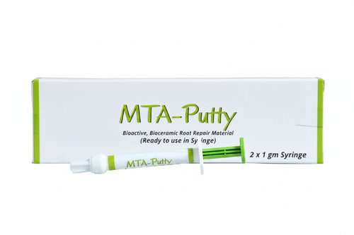 Navkar Dental MTA Putty Syringe - 1gm Bioactive Root Canal Sealer