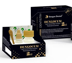 Light Cure Restorative Glass Ionomer Dental Dengocem2 LC