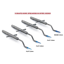 Julldent D-Shaped Spreaders with Bi Spoke Pattern Set of 4