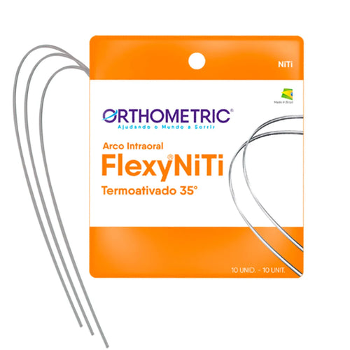 OrthoMetric Flexy NiTi Thermal 35ºC Archwire - Round (10/Pk)