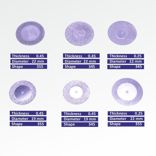 Flexible Diamond Disc Double Sided - Dental