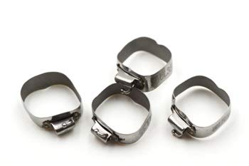 MEDODENT Dental Molar Bands With Tubes Prewelded