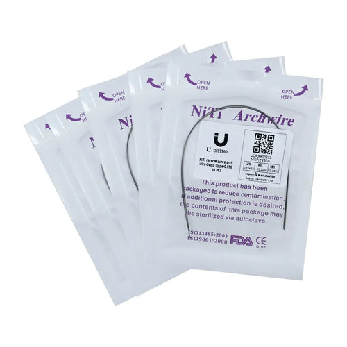 U Ortho NiTi Reverse Curve Arch Wire Ovoid