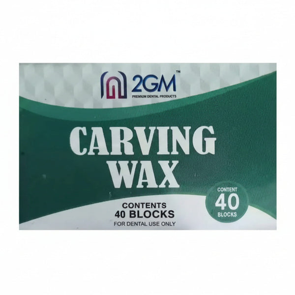 2GM Dental Carving Wax – 40 Cubes | Bubble-Free Lab Wax 