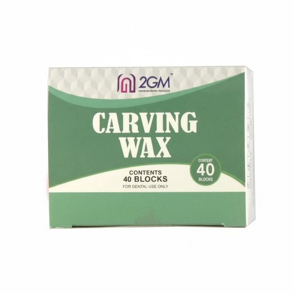 2GM Dental Carving Wax – 40 Cubes | Bubble-Free Lab Wax 