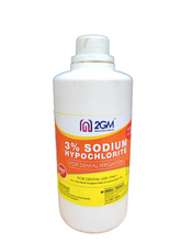 2GM sodium hypochlorite 3% and 5% for root canal irrigation