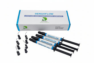 Dengoflow Light Cure Flowable Composite 2×2g | Nano Hybrid Dental 