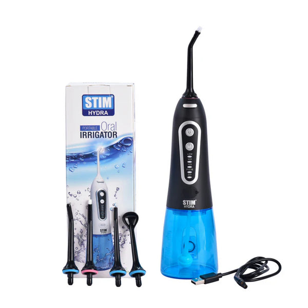 STIM HYDRA PORTABLE ORAL IRRIGATOR WATER FLOSSER