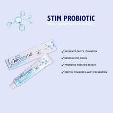 STIM Probiotic Toothpaste - Cavity Protection | Xylitol Powered | Freshens Breath | Healthy Teeth & Gums