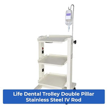 Life Dental Mobilis-Double Pillar Trolley