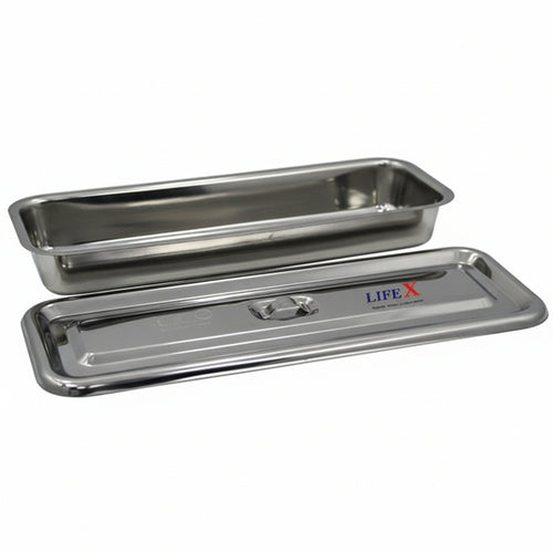LIFEX Stainless Steel Instrument Tray 16" x 4"