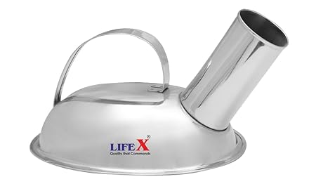 LIFEX Women's Stainless Steel Urinal