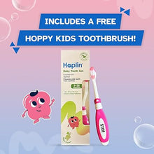 Hoplin Baby Tooth Gel for Milk Teeth (6-36 Months) - Grape Flavor