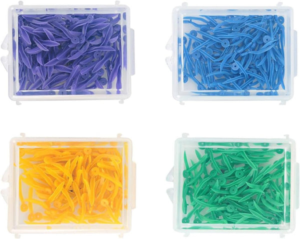 Anatomical Plastic Wedges With Hole Pack of 40 