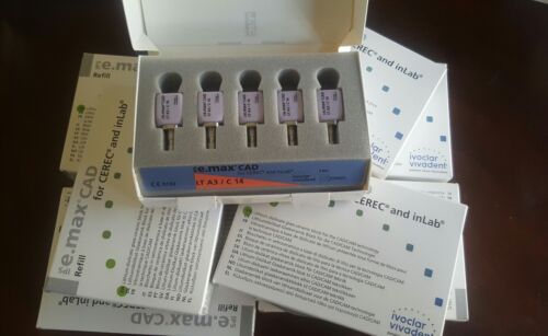 Ivoclar Vivadent IPS e.max CAD CEREC Blocks 5/Pk