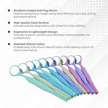 Dental Mouth Mirror 10 Piece/Box