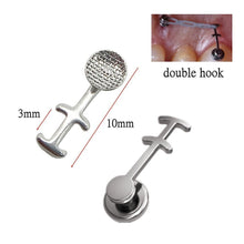 Dental Orthodontic Multi Hook Lingual Button - 10 Pcs/Pack