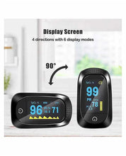 Pulse Oximeter, Blood Oxygen Saturation & Heart Rate Monitor,