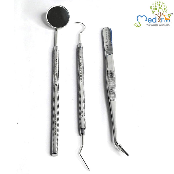 API PMT Set of 3 (Double Ended & Single Ended Probe) – Dentalmantraa