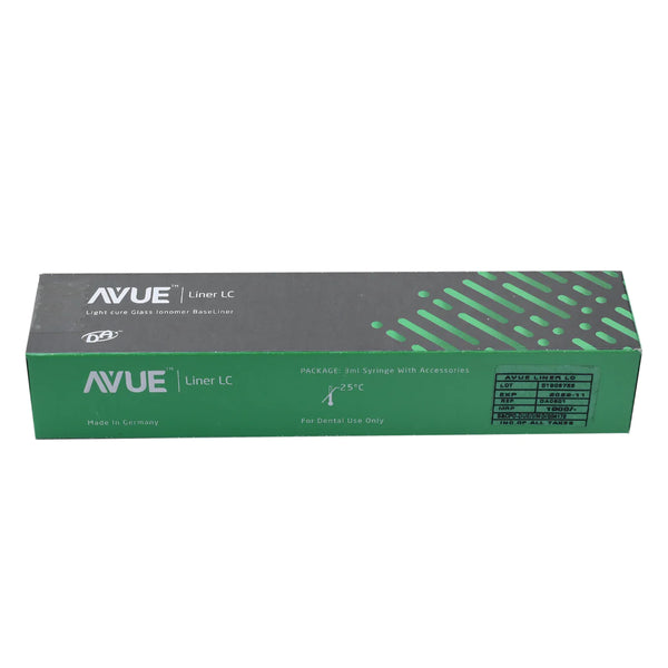 AVUE Liner LC - Light Cure Glass Ionomer Base/Liner – Dentalmantraa