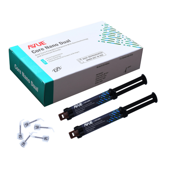 AVUECore Nano - Dual Cure Flowable Core Buildup Composite With Nano Zirconium Dioxide Buy Dental products Online DentalMyntra