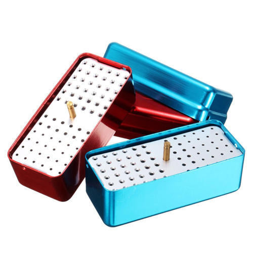 Autoclavable Aluminium Endo Organizer Box (60 Holes)