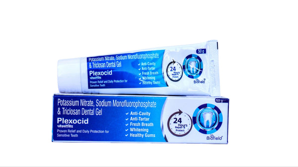 Plexocid Toothpaste  Potassium Nitrate 5% + Sodium