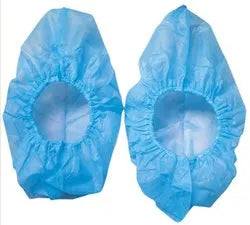 Blue Plastic Shoe Cover,