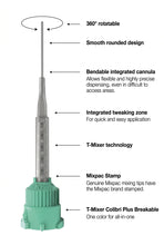 Medmix Mixpac Colibri Plus Breakable Mixing Tips – Intraoral Precision Tips
