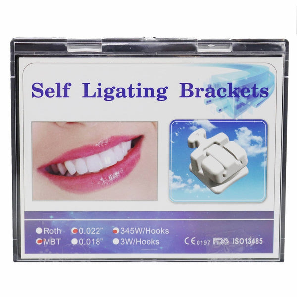 CS02 Ceramic Self Ligating Bracket | Aesthetic Orthodontic 