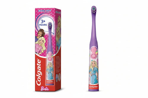 Colgate Barbie Electric Toothbrush for Kids | Battery