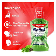 Colgate Maxfresh Plax Mouthwash - Fresh Tea 250ML Buy Dental products Online DentalMyntra