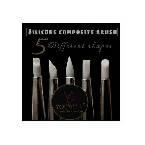 Composite Silicone Brush Pack of 5 | Dental 