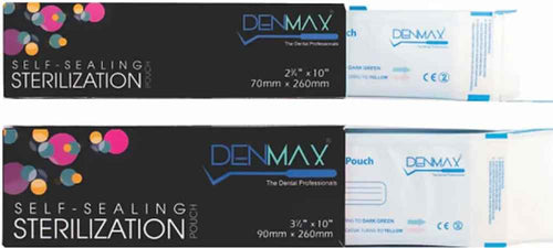 DENMAX SELF SEALING STERILIZATION POUCHES