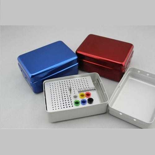 Denmax Aluminium Endo Box & Organizer (180 holes) Buy Dental products Online DentalMyntra