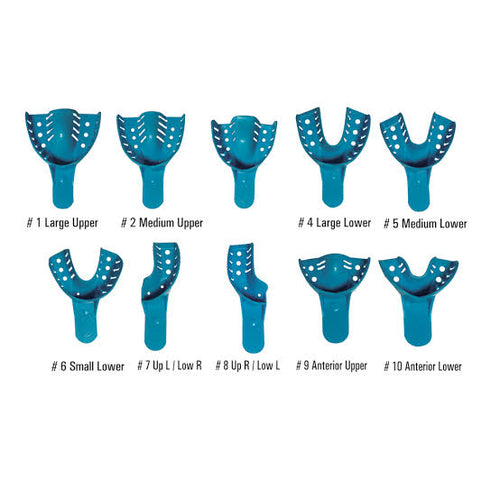 Denmax Disposable Impression Trays Assorted