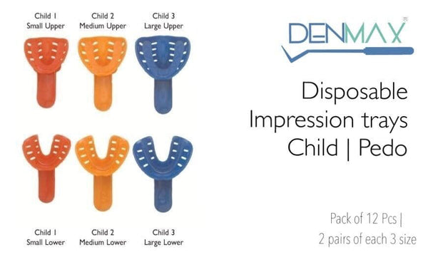 🔍 Denmax Disposable Impression Trays – Dentalmantraa