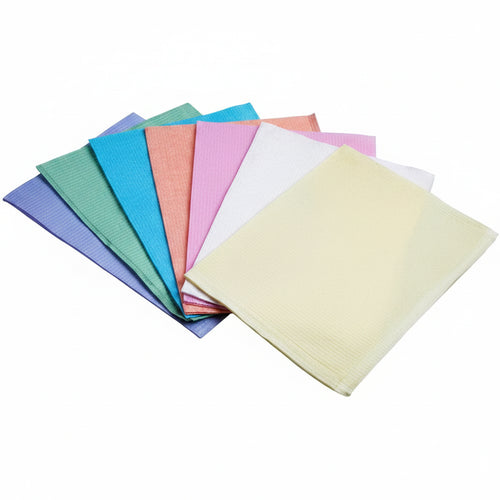 Denmax Patient Bibs 125 Pcs | Absorbent Dental Bibs