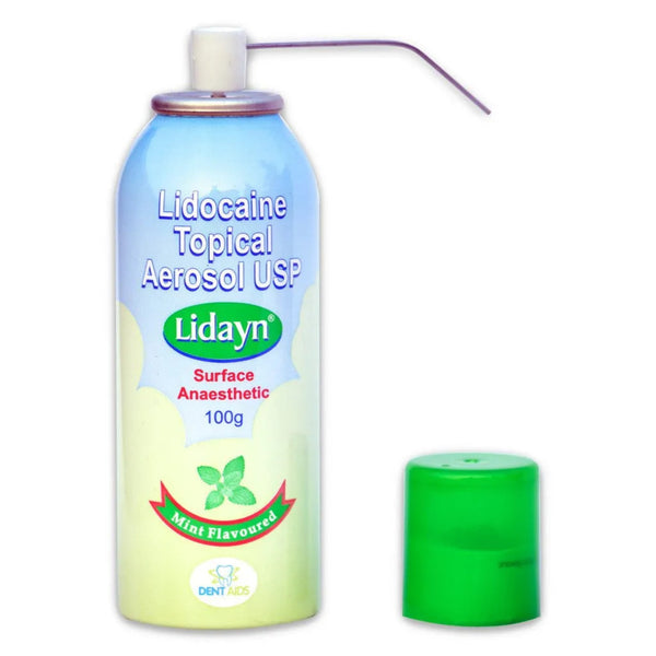 Dentaids Lidayn Lidocaine Topical Spray 100g 