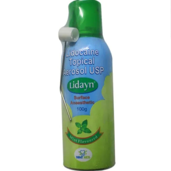 Dentaids Lidayn Lidocaine Topical Spray 100g 