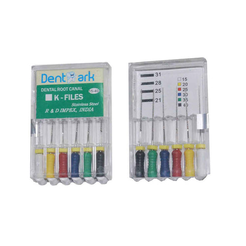 DENTMARK Dental K Files Stainless Steel | Endodontic