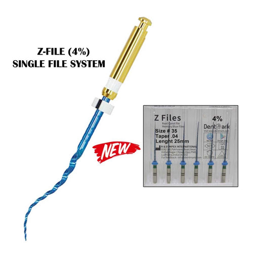 Dental Rotary Z File 4% Taper