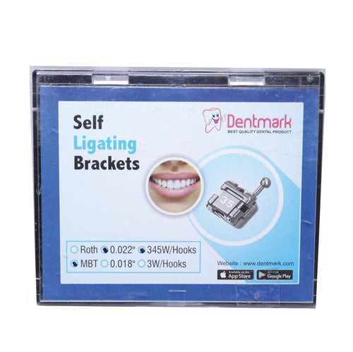 Dentmark Infinity 3 Self-Ligating Metal Bracket MS01