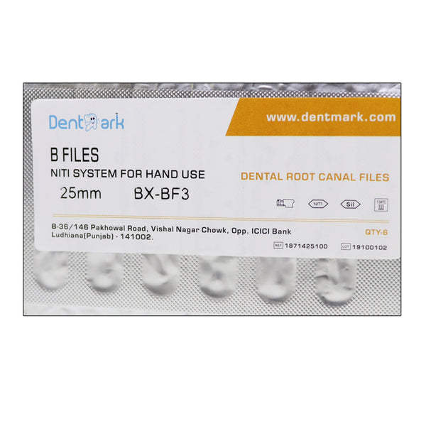 Dental Hand Protaper B Files