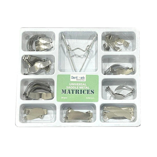 Dentmark Saddle Metal Matrices Universal Kit