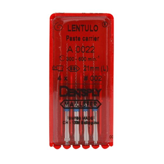 Dentsply Lentulo Spiral RA Pack of 4 | Endodontic Canal
